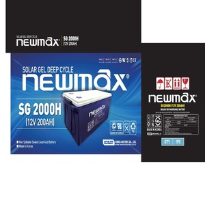 NEWMAX SG2000H 200AH lead acid <b>battery</b> <b>12V</b> 200Ah camping <b>battery</b> 200Ah sealed gel <b>battery</b> <b>12V</b> off grid <b>battery</b> <b>12V</b> 200Ah - Product Image 5