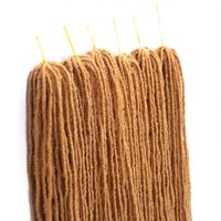 Extensions de Cheveux Synthétiques Souples Dreadlocks Crochets Fausses Locks Sister Afro Braids au Crochet