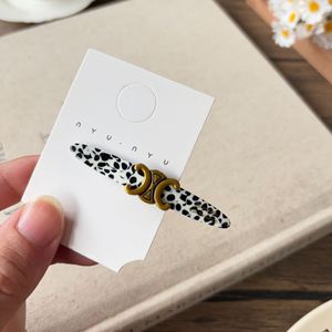 กิ๊บติดผมรูปใบหลิวอะซิเตท ดีไซน์หรูหรา สไตล์กิ๊บติดผมแบบ Bobby Pin สำหรับผมหน้าม้าอเนกประสงค์ - Product Image 5