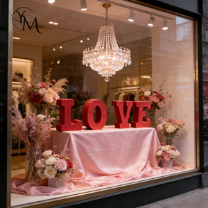 Pièce de présentation pliable pour mariage, décoration de la Saint-Valentin, <span class=keywords><strong>520</strong></span>, proposition en papier, numéro <span class=keywords><strong>1314</strong></span>, présentation en magasin - Product Image 4