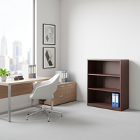 Étagère ouverte en bois à 3-5 niveaux, bibliothèque autoportante, meuble de rangement pour bureau, porte-documents, étagère à livres et présentoir pour la maison