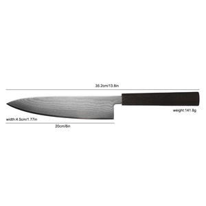 KITCHENCARE 2026 Nuevos Productos Cuchillos de <span class=keywords><strong>Cocina</strong></span> de Acero Damasco Vg10 Cuchillo de Chef Damasco - Product Image 5