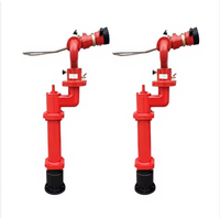 Moniteur d'incendie intégré à double fonction avec système de moniteur d'eau haute résistance pour la lutte contre les incendies