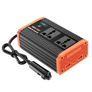 Chargeur USB pour voiture SHiOUMAO 300 Watts, sortie 12V vers AC 220V, pour ordinateur portable, camping - Product Image 1