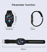 Montre connectée ultra-fine 7,5 mm avec appels Bluetooth, 123 modes sportifs, écran AMOLED 2,04 pouces, batterie 260 mAh, étanchéité IP67, idéale pour le sport et les affaires - Vente en gros usine