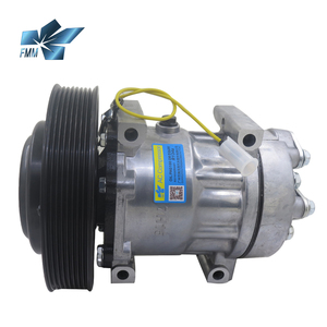 8FK351135081 20587125 85000458 คอมเพรสเซอร์แอร์รถบรรทุกวอลโว่ 12 โวลต์ สำหรับรถบรรทุกวอลโว่ <span class=keywords><strong>FH</strong></span> 12 <span class=keywords><strong>FH</strong></span> 16 - Product Image 1