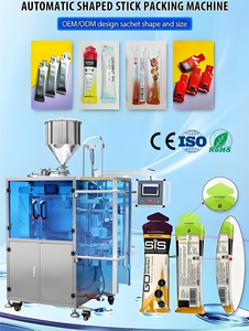 Machine de remplissage et d'emballage automatique de sachets de gel liquide en forme de bâton pour gel oral Kamagra saveur mandarine pour adultes - Product Image 3