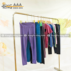 Ropa de Yoga Usada Puyi, Ropa Deportiva de Algodón de Alta Elasticidad para Mujer, Estilos <span class=keywords><strong>y</strong></span> Tallas Variadas, Todas las Temporadas, Entrega Aleatoria, Venta al Por Mayor - Product Image 2