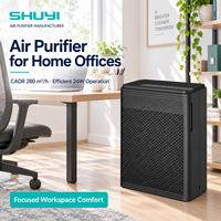 Purificateur d'air haute performance pour grandes pièces, prêt à l'emploi, pour la maison, le bureau, la chambre des animaux, avec logo personnalisé, marque privée et certifications ETL EPA CE FCC