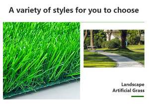 Cỏ nhân tạo dày <span class=keywords><strong>40mm</strong></span> thân thiện với môi trường và bền bỉ, chiều cao sợi 60mm, dùng cho sân bóng đá và sân vườn - Product Image 3