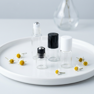 Envases de Vidrio Transparente con Rodillo para Cuidado de la Piel, para Aceites Esenciales y Aromaterapia - Product Image 6