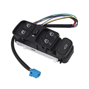 Nom du produit : Interrupteur principal de lève-vitre électrique OE # A2098203410 pour Mercedes-Benz CLK <span class=keywords><strong>W209</strong></span> - Product Image 2