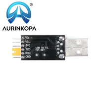 Cable de Descarga USB a TTL CH340 para Microcontroladores STC, Placa de Programación USB a Puerto Serie