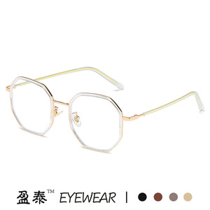 Sunglasses Square Frame <b>Plastic</b> Unisex Myopia <b>Glasses</b> Medium Size Clear Lens Anti Blue Light Optical Eyewear - Product Image 5