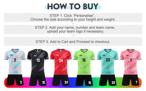 Hoogwaardige polyester voetbalkleding voor volwassenen & jeugd, ademend, groothandel set - custom naam shirt & shorts digitaal ontwerp - Product Image 3