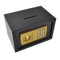 Coffre-fort numérique pour la maison Mini armoire de sécurité en acier laminé à froid pour les bijoux et les documents en espèces