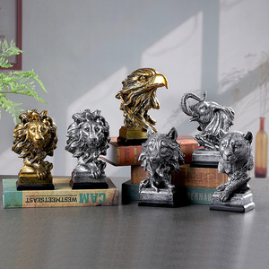 Mystic Arts Resin Lion <b>Craft</b> Chinese Style Desktop Home Decoration Lucky Charm Gift for Office or Personal Use - Product Image 2