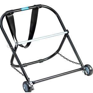 Chariot industriel à 4 roues pour enrouleur de tuyau JH-Mech de 400 pieds de capacité de tuyau tambour entièrement fermé chariot pour enrouleur de tuyau d'arrosage en métal - Product Image 5