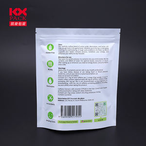 Cetak Kemasan Kantong Mylar Custom, Kemasan Pouch Stand Up dengan Zipper, Kemasan Doypack untuk Bumbu - Product Image 5