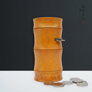 Meilleure vente tirelire en bambou de haute qualité pour enfant, la taille et la forme peuvent être personnalisées - Product Image 5