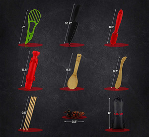 Máquina de <span class=keywords><strong>Sushi</strong></span> <span class=keywords><strong>casera</strong></span> antiadherente, Kit de esterillas enrollables de bambú, profesional para comida de niños - Product Image 4