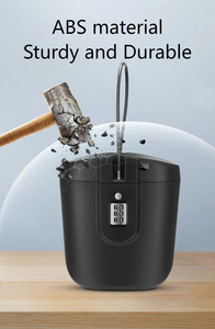 Caja de seguridad portátil antirrobo para playa, <span class=keywords><strong>candado</strong></span> de combinación impermeable, caja de seguridad protectora para viajes - Product Image 5