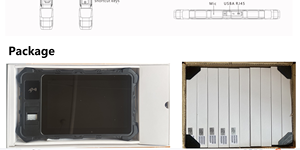 SD917R Pro แท็บเล็ตระบบแอนดรอยด์ 13 ขนาด 8 นิ้ว พร้อมระบบสแกนลายนิ้วมือ - Product Image 2