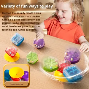 Juguete Giratorio Multifuncional para Bebés, Tambor <span class=keywords><strong>de</strong></span> Mano, Juguete Educativo <span class=keywords><strong>de</strong></span> Plástico para Gatear, Guí<span class=keywords><strong>a</strong></span> <span class=keywords><strong>de</strong></span> Juego para Niños <span class=keywords><strong>de</strong></span> 0 <span class=keywords><strong>a</strong></span> 4 <span class=keywords><strong>A</strong></span>ños - Product Image 2