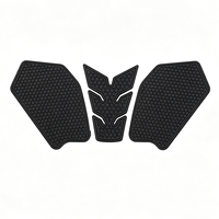 Autocollants imperméables pour moto, tampon de réservoir de carburant en caoutchouc 3D, autocollants de protection antidérapants pour TRACER 700