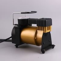 OEM pièce d'auto 12V électrique mini 160w voiture compresseur d'air pompe avec manomètre Portable poignée gonfleur de pneu