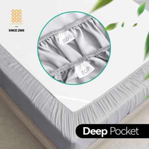 Комплект постельного белья 100% из органического бамбука и бамбуковых простыней, 4 шт. - Product Image 3