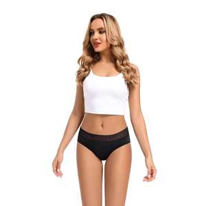 Braguitas Menstruales de 4 Capas para Mujer, Bragas de Encaje para el Periodo, Absorbentes, a Prueba de Fugas, Ropa Interior para la Noche, Culotte Menstruelle - Product Image 6