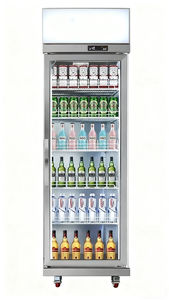 Réfrigérateur de présentation de boissons à température unique Nuelead NE-430CL, grande capacité, refroidissement rapide, 430L, compresseur numérique - Product Image 3