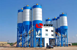 Planta Mezcladora de Concreto de 50m3/h Controlada por PLC con Mezclador de Doble Eje y Tolva de Pesaje de Cemento, Garantía de 5+ Años, Hecho en China - Product Image 3