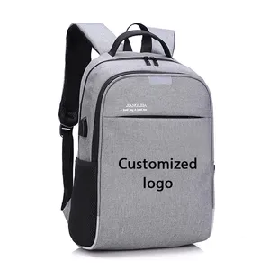 Wholesales Customized Logo Notebook Bag Laptop Backpack For Men 2024 Anti Theft Custom School Bags Laptop Backpack With Usb