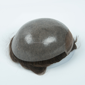 Hair Pieces Human Hair Toupee Silk Base Touppe <b>Wigs</b> for <b>Men</b> Natural Hair Toupee Short <b>Wigs</b> for <b>Men</b> <b>Wigs</b> for <b>Men</b> - Product Image 5