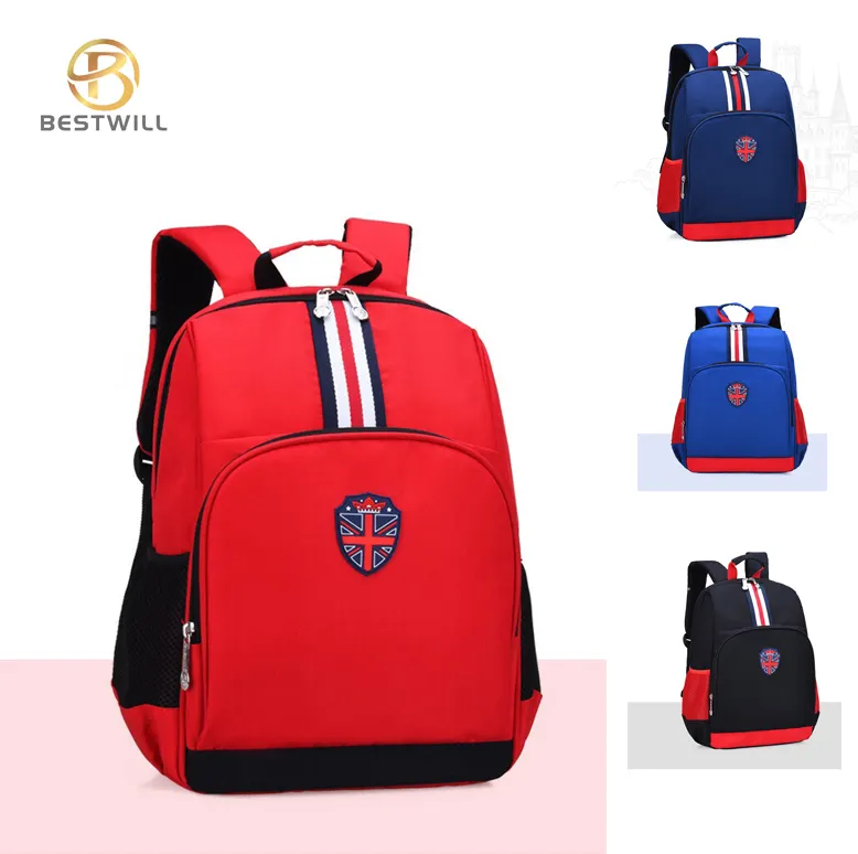 BESTWILL wholesale boys plain kids used manufacturers baby bookbags children school bags
