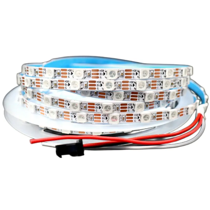 Waterproof Christmas Lighting 5050 Ws2812b Addressable Rgb Led Strip
