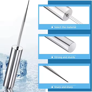 Bán Buôn Thép Không Gỉ An Toàn Công Cụ Nhà Bếp Của Nhãn Hiệu Non-Slip <span class=keywords><strong>Ice</strong></span> Crusher Thanh Khắc Công Cụ Cầm Tay <span class=keywords><strong>Ice</strong></span> Pick - Product Image 4