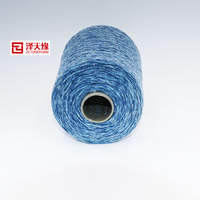 Fil à tricoter fantaisie le plus récent 100% fil de chenille en polyester avec fil à paillettes métallique et argent 1.4MM