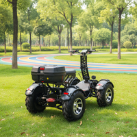 Nouvelle Arrivée - Scooter Électrique Tout-Terrain 4x4 pour Adultes, 60V 60Ah, Pneus Larges 21 Pouces, Châssis en Acier, 10000W, pour Chasse et Agriculture
