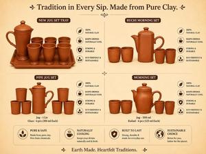 Tasses en terre cuite de qualité supérieure, faites à la main, en poterie naturelle, tasses à bière rustiques, gobelets pour la bière, le thé, le café, le lait - Product Image 3