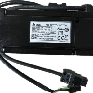 มอเตอร์เดอลต้าไต้หวันแท้ รุ่น ECMA-C20604SS พร้อมไดรเวอร์ ASD-A2-0421-M สายเคเบิลยาว 9 เมตร พร้อมมอเตอร์ไต้หวันรุ่น ECMA-C20604SS รุ่น ECMA-C - Product Image 1