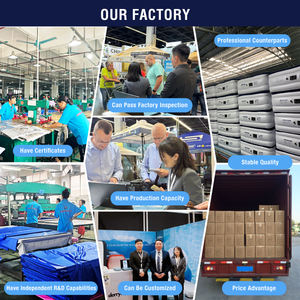 Оптовая продажа, автоматическая надувная кровать из ПВХ со встроенным насосом, надувной матрас из волокна, портативный складной надувной матрас - Product Image 6