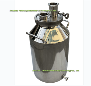 10 एल खाद्य-ग्रेड घरेलू 316 स्टेनलेस स्टील ब्रीविंग किण्वन आसवन रिएक्टर टैंक - Product Image 5