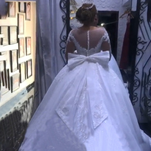 Vintage Ball Gown Wedding Dress Sweetheart Neckline <b>Lace</b> Fabric <b>White</b> Ivory Princess Waistline 2026 Bridal Gown - Product Image 2