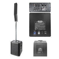 Sistema de Altavoces de Columna Activos Profesionales de 12 Pulgadas con Alta Calidad de Sonido, Gabinete de Madera Contrachapada Pintada, Imán de Neodimio, Potencia Máxima de 2120 W