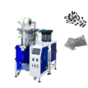 Double Vibrating Disk Full Automatic Screw Packing Machine Counting And Packing Machine For Small Items