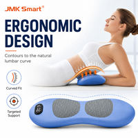 Masseur électrique 3-en-1 pour la taille avec chaleur, vibrations, traction d'air et télécommande pour le soutien lombaire et le soulagement des douleurs dorsales