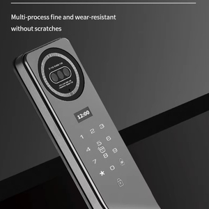 Tuya wifi thông minh vân tay khóa cửa an ninh kỹ thuật số điện điện tử xử lý cho cửa gỗ inteligentes phím - Product Image 6